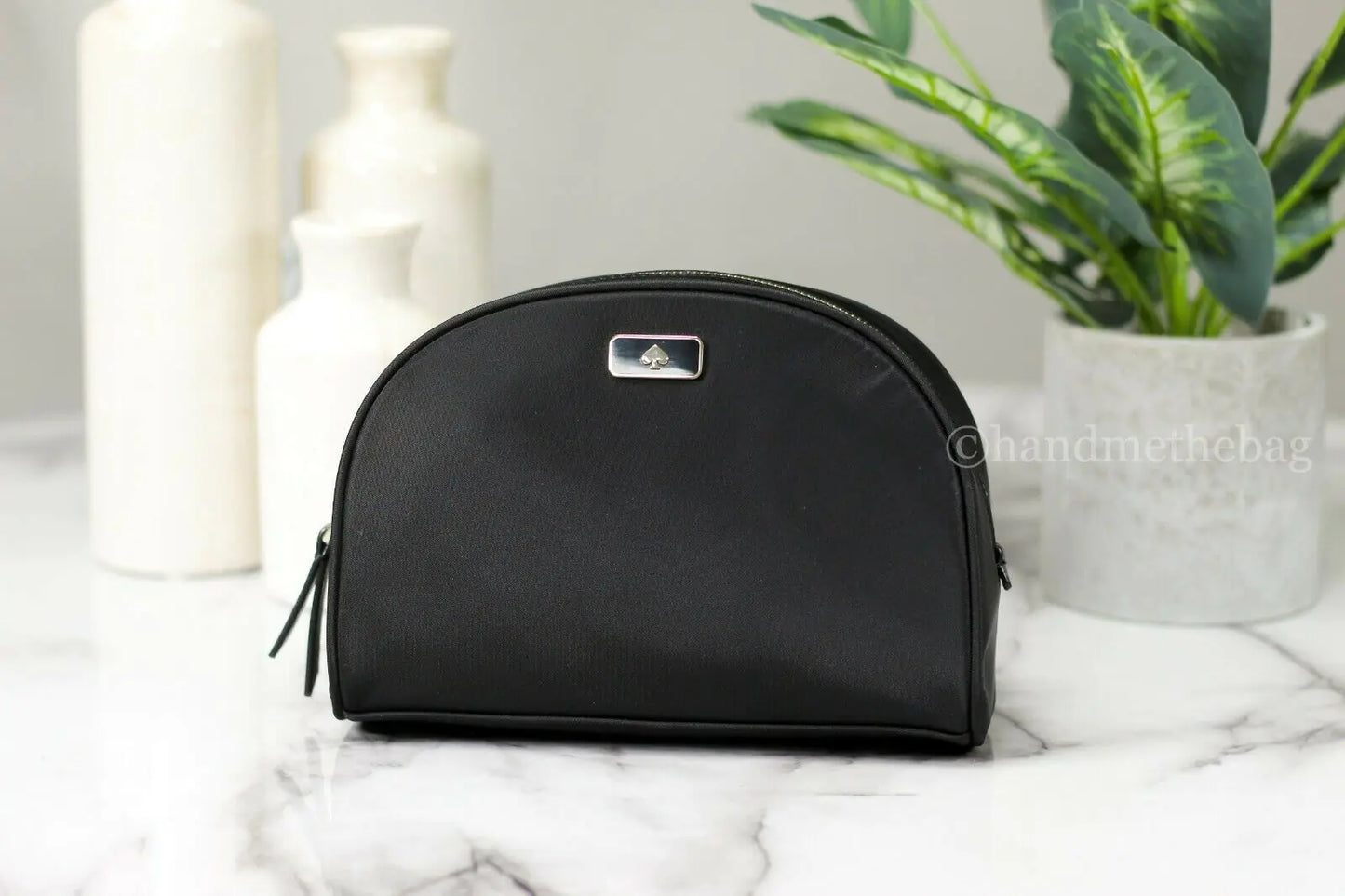 Kate Spade Karissa Large Nylon Quilted Festive Backpack Bundle