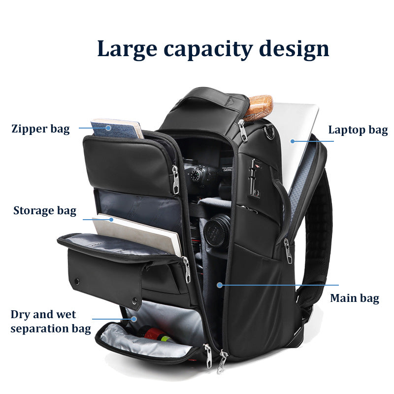 Large Capacity Camera & Laptop Backpack (Product listing 240)