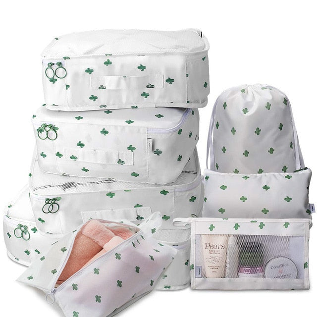 8 Pieces Large Capacity Luggage Storage Bags
