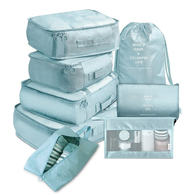 8 Pieces Large Capacity Luggage Storage Bags