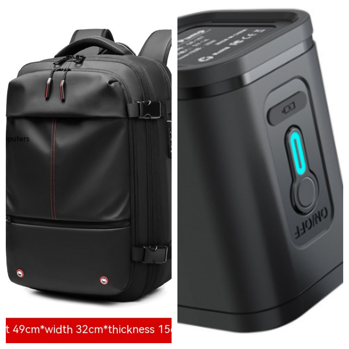 Vacuum Compression Large-Capacity Backpack