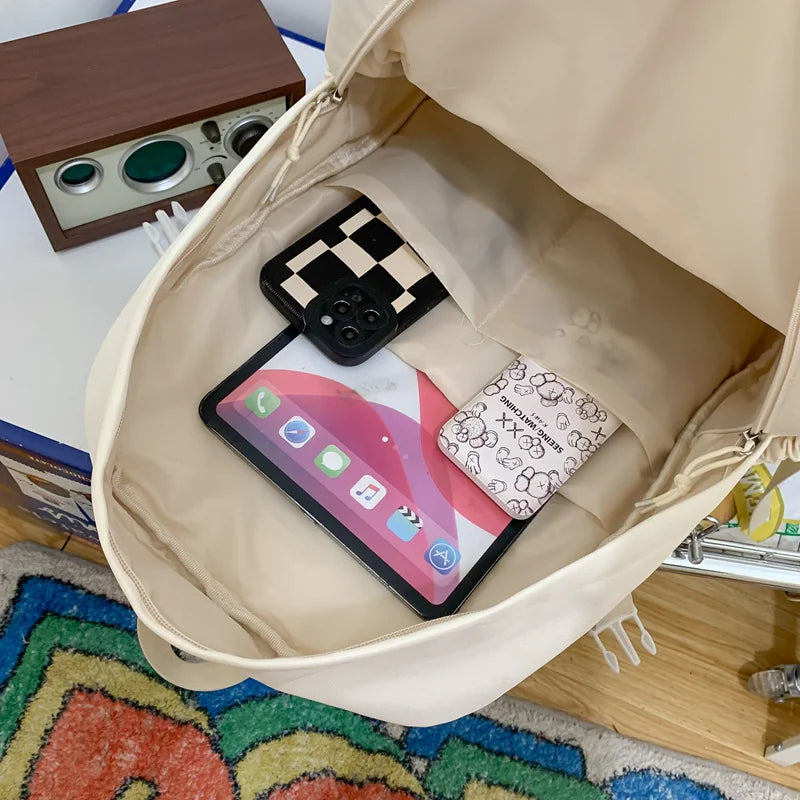 Large Capacity Transparent Nylon Shoulder Bag