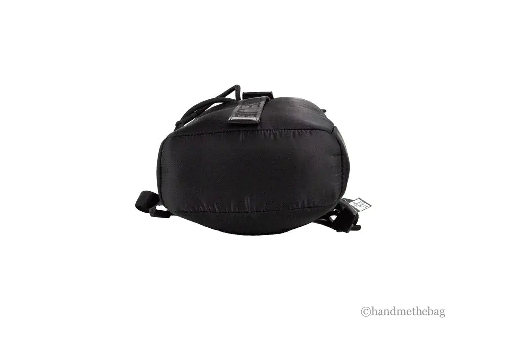 Versace Jeans Couture Small Black Nylon Safety Buckle Backpack