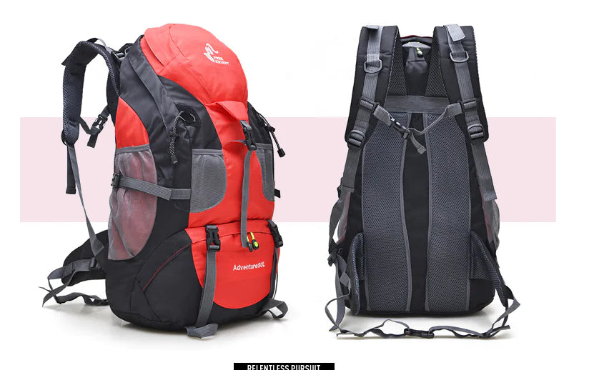 Foldable Outdoor Backpack 50L for Hiking and Travel