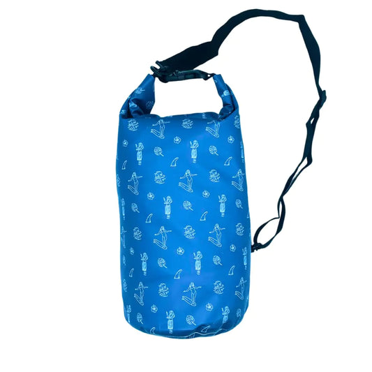 COR Surf Drybag | Floating Waterproof Dry Bags in 3L | 5L |10L | 15L | Roll Top Dry Sack Keeps Gear Dry for Kayaking Rafting Boating Swimming Camping Beach Fishing (Hawaiian 10L)