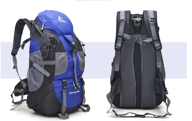 Foldable Outdoor Backpack 50L for Hiking and Travel