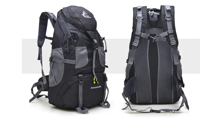 Foldable Outdoor Backpack 50L for Hiking and Travel
