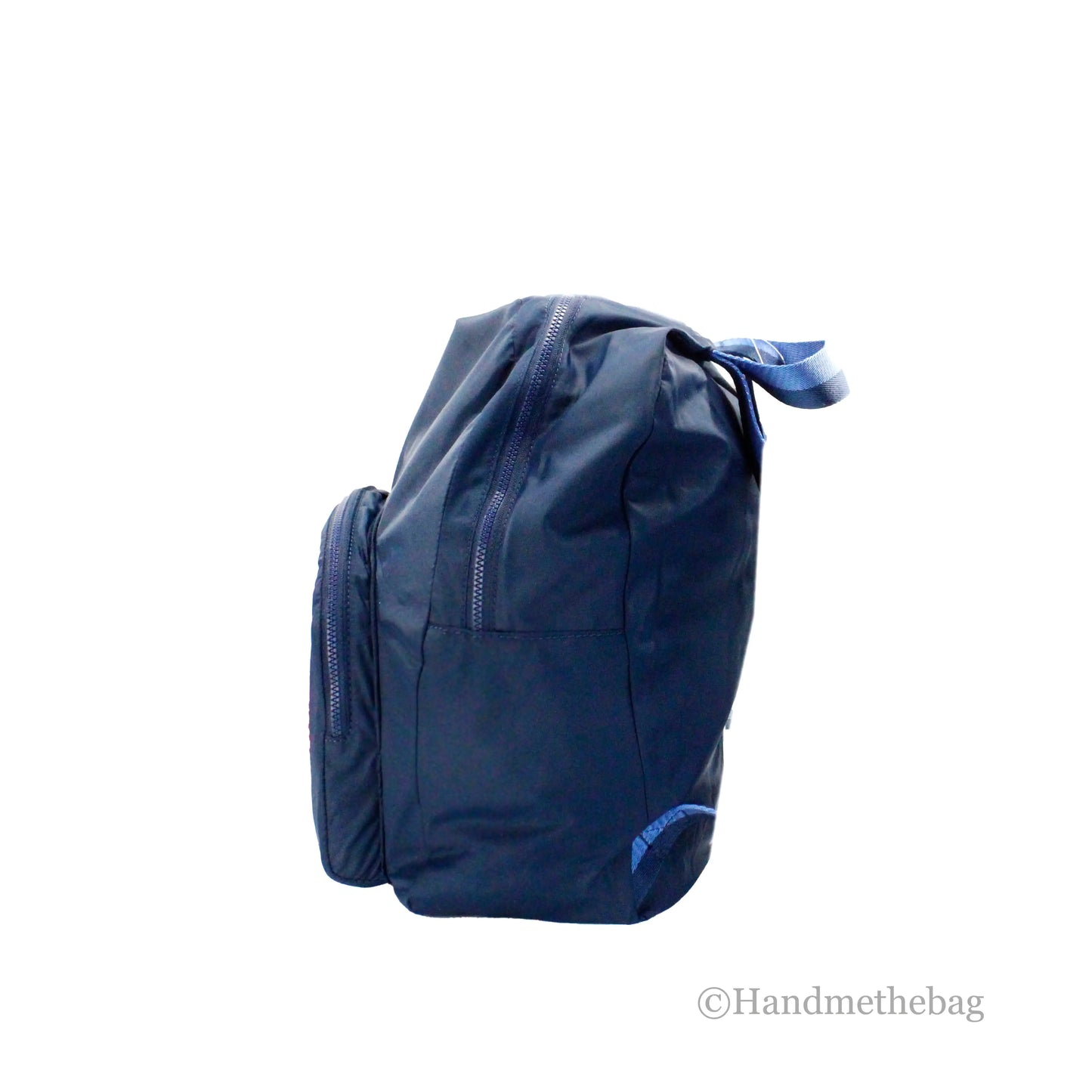 Kate Spade Arya Medium Nylon Nightcap Blue Packable Backpack