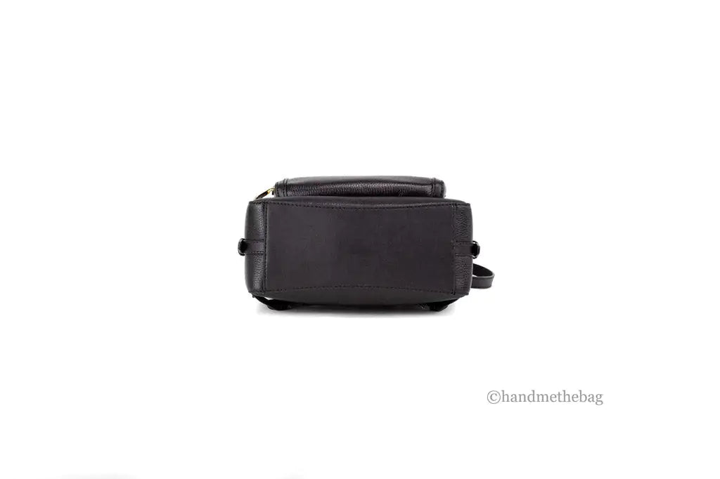 Michael Kors Jaycee Medium Black Zip Pocket Backpack